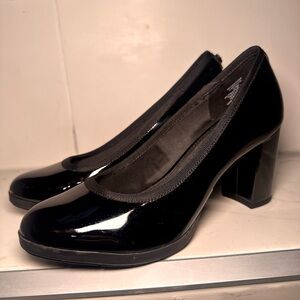 Anne Klein Glossy Block Heels